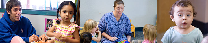 Children in the classroom